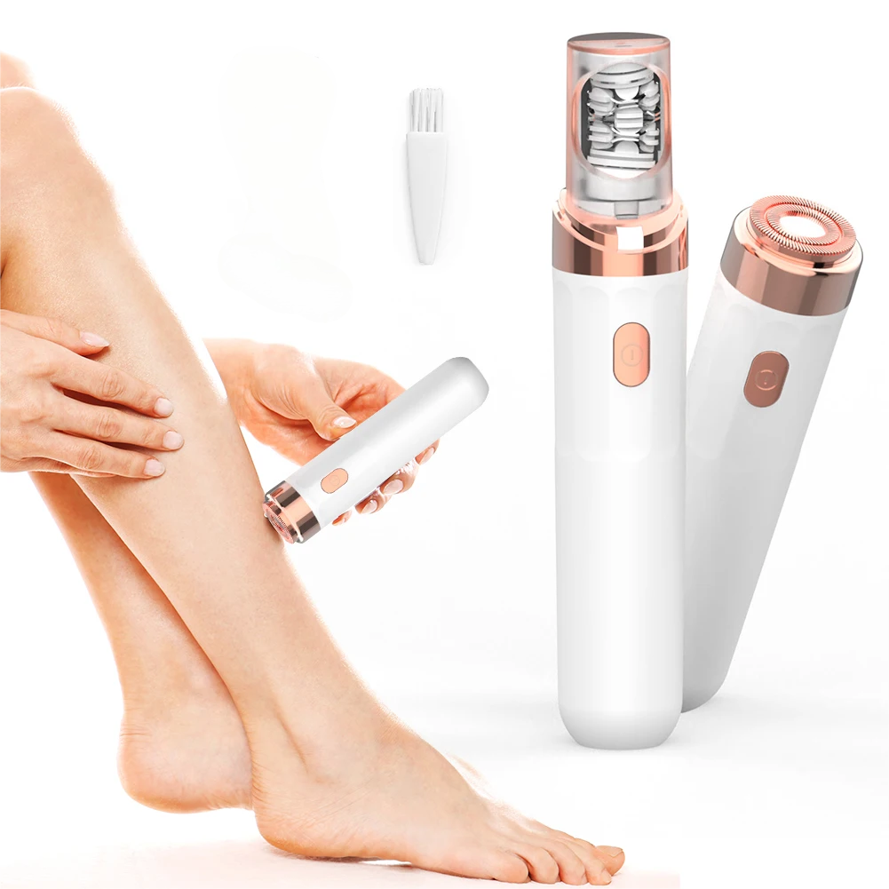 Hair Removal Device with Interchangeable Heads