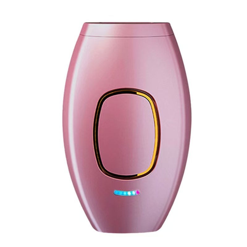 Hair Removal Device with Central Button