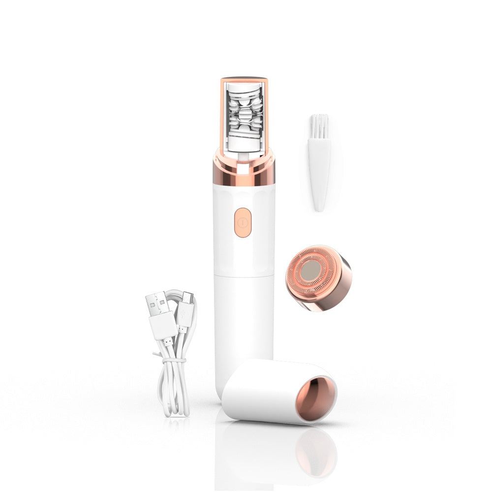 Hair Removal Device with Interchangeable Heads